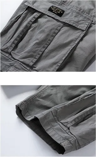 Vista 5 de Pantalones cortos cargo para hombre, talla 29, cintura 29, pantalones cortos de camuflaje para hombre, pantalones cortos de verano 2023 con hebilla