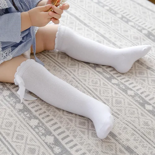Vista 78 de DRESHOW BQUBO - Calcetines de punto para bebé, calcetines de algodón para niñas pequeñas