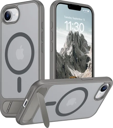 Vista 81 de Funda para iPhone 11 con compatibilidad magnética, [Soporte invisible incorporado][Compatible con MagSafe]
