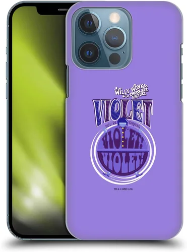 Vista 13 de Head Case Designs Funda rígida con licencia oficial de Willy Wonka y The Chocolate Factory Candy Bar Graphics compatible con Apple iPhone 13 Pro