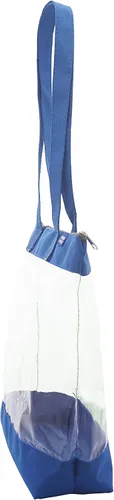 Vista 3 de Bolsa transparente para colgar en el hombro con cierre zipper.