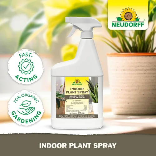 Vista 7 de Neudorff Spray para Plantas de Interior y de Invernadero, Mata Ácaros Araña, Cochinillas y Más de 100 Insectos Listados al Contacto para Jardinería