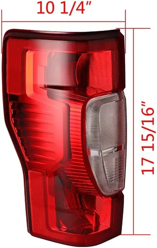Vista 4 de Astra Depot Luz trasera izquierda derecha compatible con Ford F250 F350 F450 Super Duty XL XLT Lariat King Ranch Regular Super Crew Cab 2020-2022
