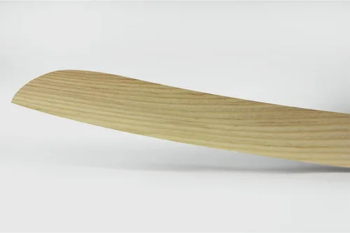 Vista 4 de Ash Rocker Runners 33-1/2L, 1-3/8"W, par, doblado al vapor, corredores de silla mecedora