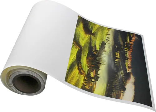 Vista 10 de Elegance Velvet de 8.5 x 11 pulgadas, 25 hojas es un papel de inyección de tinta de alta calidad mate de 310 gsm, blanco brillante prensado en frío
