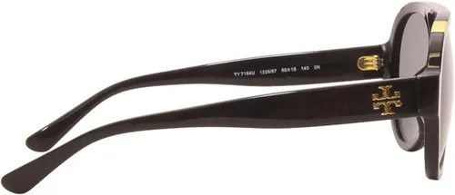 Vista 3 de Tory Burch TY7164U - Gafas de sol para mujer color negrogris sólido 55 Negro 55 18 140