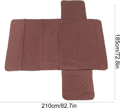 Vista 2 de Protector de sofá para mascotas, funda impermeable para muebles con material de tela suave para perros y gatos, tapete lavable para sala de estar