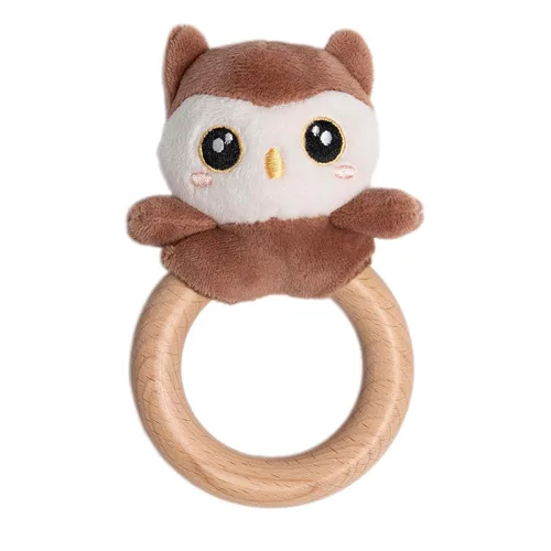 Vista 20 de Pearhead Mordedor de bebé de dinosaurio, anillo de dentición de silicona