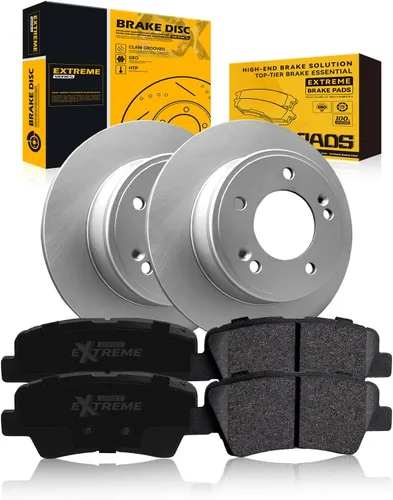 Vista 15 de TOVASTY Kit de freno trasero E-Coated para Honda Civic 2006-2015