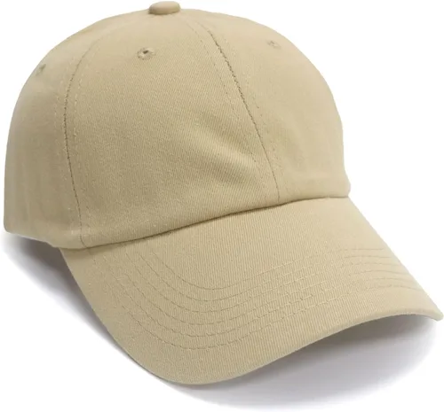 Vista 16 de NPJY Baseball Cap Golf Dad Hat Adjustable Original Classic Low Profile Hat Beige