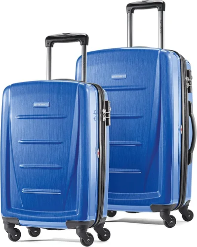 Vista 59 de Samsonite Winfield 2 Equipaje rígido con ruedas giratorias, Carbón vegetal, Grande de 28 pulgadas, a cuadros