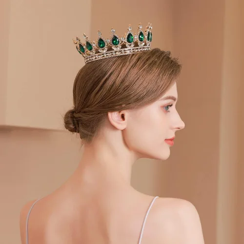 Vista 6 de Kamirola - Coronas para mujer con coronas y tiaras TR12