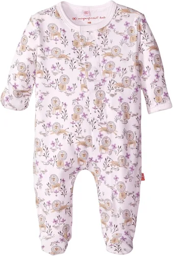 Vista 29 de Magnético Me Pijamas con piecitos de modal suave para bebé con cierre magnético rápido Pijama para niños y niñas, recién nacido a 24 meses