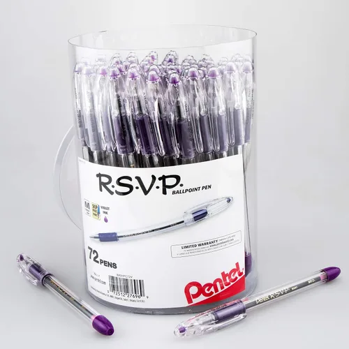 Vista 16 de Pentel - Bolígrafo RSVP, Negro