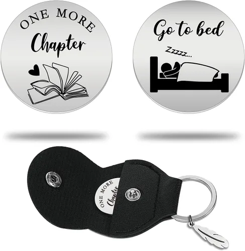 Vista 41 de Funny Destiny Flip Stainless Steel Double Sided Coin Gift, for Decision Coin Wedding Gifts