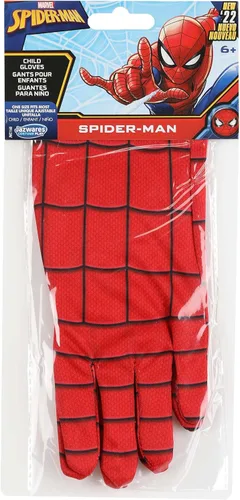Vista 2 de Marvel Boys Spider Man Gloves, Kids Spiderman Superhero Costume Accessory Gloves, Child - Officially Licensed