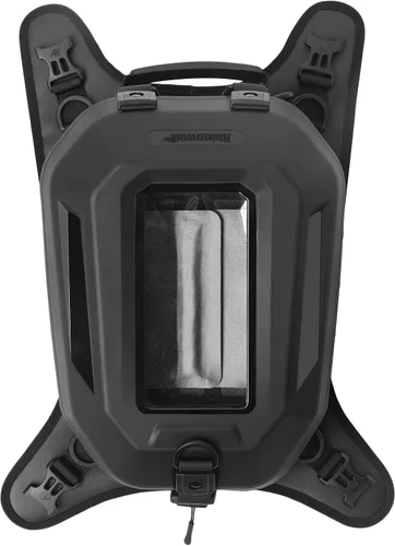 Vista 2 de Rhinowalk Bolsa de Tanque de Motocicleta Impermeable de Carcasa Rígida con Bolsillo para Teléfono con Pantalla Táctil, Cubierta Superior
