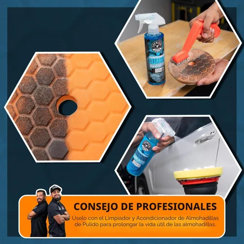 Vista 8 de Chemical Guys TORQX - Kit de pulidora orbital aleatoria, almohadillas, pulidores y compuestos, kit de pulido de automóvil seguro para camiones, SUV