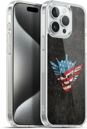Vista 25 de Head Case Designs Funda de gel suave con licencia oficial de la WWE American Nightmare Flag Cody Rhodes Graphics compatible con Apple iPhone 7