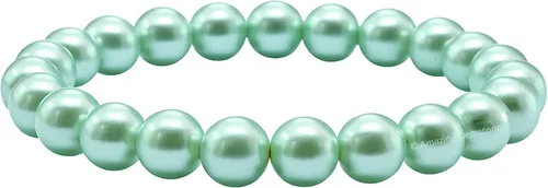 Vista 525 de Amazing Gemstone Crystal Bracelet for Women Men's Gifts - Protection Healing Crystal Bracelet - 8mm Gemstone Beaded Stretchable Bracelet Pulseras