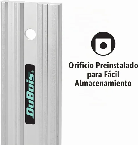 Vista 5 de DuBois Bordes rectos de aluminio de 18 pulgadas, con tolerancia de 0.001 pulgadas para comprobar líneas de deformación de la superficie