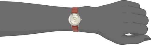 Vista 3 de Armitron 752447 Reloj con correa de piel con un acento de diamante para mujer