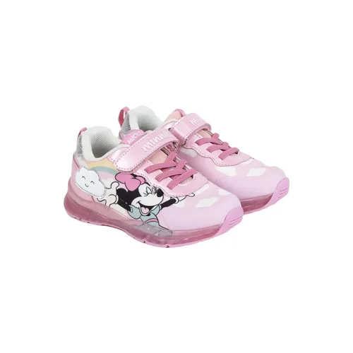 Vista 2 de Zapatillas Deportivas con LED Minnie Mouse Rosa
