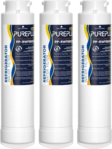 Vista 11 de PUREPLUS EPTWFU01 Filtro de agua para refrigerador, compatible con Frigidaire EWF02, GP006, Pure Source Ultra II, RWF5800A, paquete de 2