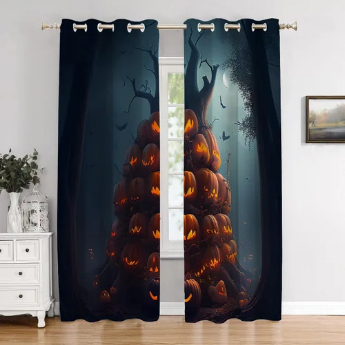 Vista 57 de Cortinas opacas de cocina con pintura al óleo de Europa rosa y negra para ventanas, cenefas opacas modernas de torre Eiffel de poliéster multicapa