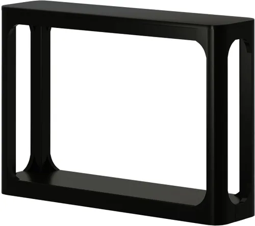 Vista 3 de Plank+Beam Forma Mesa Consola, 46 Pulgadas, Mesa de Sofá de Madera Sólida, Mesa de Entrada para Pasillo, Mesa Estrecha Detrás del Sofá, Mesas