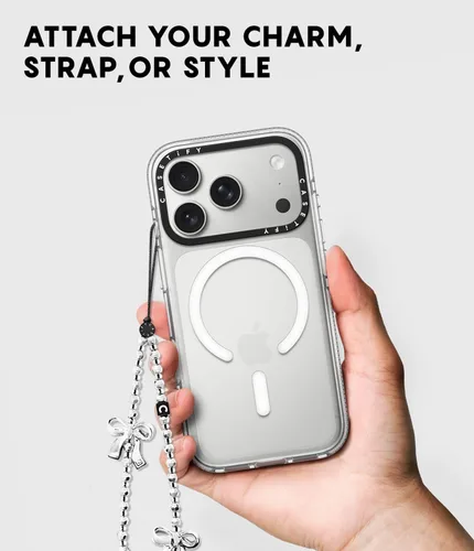 Vista 7 de CASETiFY Funda transparente para iPhone Air [No se amarillea/Magsafe/Protección contra caídas de grado militar 3X de 1.98 m] - Transparente No se