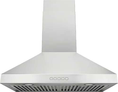 Vista 13 de Hauslane - Campana extractora de pared, 30 pulgadas, base convertible de 350-750 CFM Acero inoxidable
