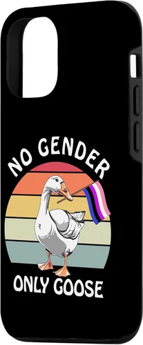 Vista 5 de Funda para iPhone 12 Pro Max Genderfluid Goose Bi Pride Flag Bi Pride Parade Flag LGBTQ