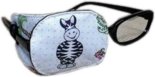 Vista 3 de FANCY PUMPKIN Tratamiento de ambliopía de la cubierta de los vidrios del remiendo fino del ojo Multicolor-06