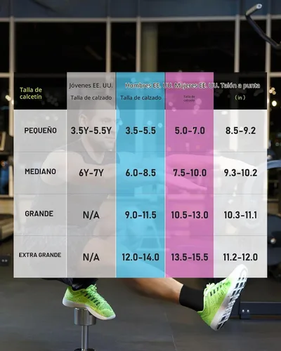 Vista 2 de Calcetines de compresión de cuarto para hombres y mujeres, calcetines acolchados para correr y senderismo Negro (4 pares)