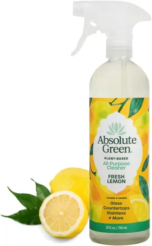 Vista 11 de Absolute Green Spray limpiador multiusos, no tóxico, cocina, baño, encimera, vidrio, inoxidable, seguro para niños y mascotas, aroma natural