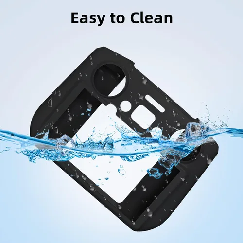 Vista 5 de BRDRC Air 3S - Funda de silicona para DJI RC 2, funda protectora compatible con DJI Neo Mini 4 Pro Air 3 Flip Fly More Combo Controlador Accesorios