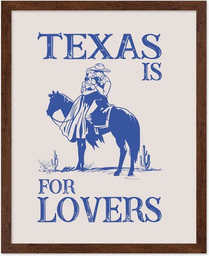 Vista 13 de Poster Master Póster de You've Yeed Your Last Haw, estampado retro de vaquero azul, arte occidental, arte moderno, arte del salvaje oeste, regalo