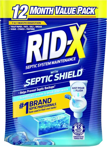 Vista 11 de Rid-X Tratamiento del sistema de tanque séptico, tratamiento de tanque séptico, 3.2 onzas