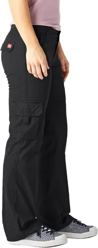 Vista 3 de Dickies - Pantalones deportivos tipo cargo de ajuste holgado para mujer