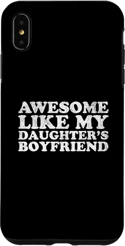 Vista 11 de Awesome Like My Two Daughters Boyfriend Funny Mom Dad Parent Case for iPhone 16
