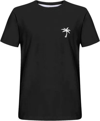 Vista 5 de Camiseta deportiva para hombre, casual, de manga corta, cuello redondo, ajuste holgado, atlética, correr, gimnasio, entrenamiento, camisetas