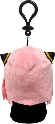 Vista 3 de Great Eastern Entertainment Spy X Family - Anya Forger - Mini peluche con clip de gancho de 4 pulgadas de alto