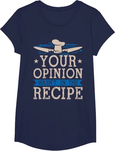 Vista 26 de Cooking Your Opinion Wasnot In The Recipe Chef Cook Baker - Camiseta, Negro, S