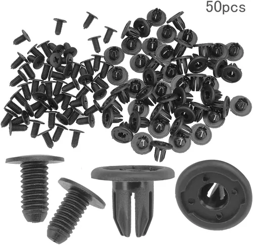 Vista 2 de 50 clips de repuesto para remaches de guardabarros para clips de repuesto Mini Cooper