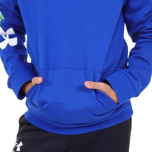 Vista 7 de Under Armour Sudadera con capucha Rival de forro polar para niños