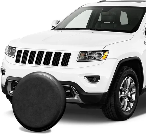 Vista 7 de Cubierta de neumático de repuesto de 28-29 pulgadas, ajuste universal para Jeep, SUV, RV, remolque, camión, impermeable, a prueba de polvo, cubierta