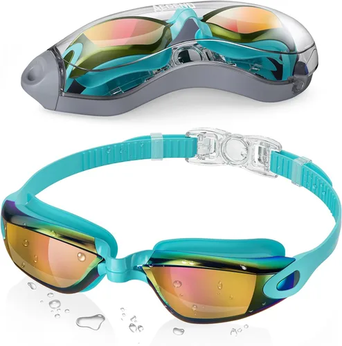 Vista 42 de Aegend Swim Goggles, Swimming Goggles No Leaking Full Protect Adult Youth