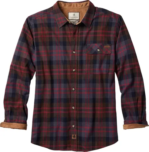 Vista 35 de Legendary Whitetails Camisa de franela de manga larga con botones para hombre, 100% algodón