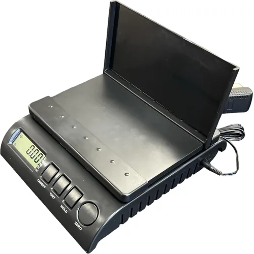 Vista 3 de Zieis - Escala postal de envío digital programable de 75 libras x 0.50 onzas con adaptador de corriente de 110 V